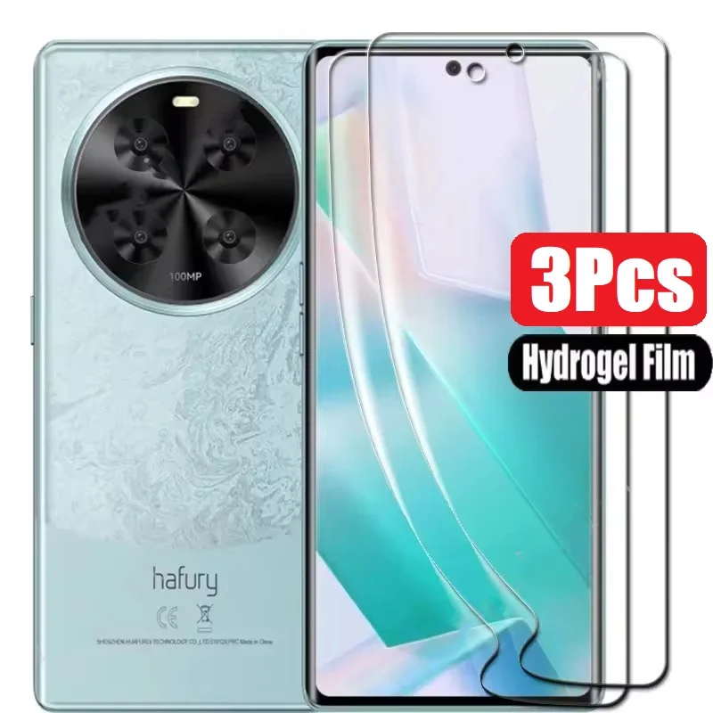 3 шт. гидрогелевая пленка для защиты экрана для Cubot Max Echo Nova Bobby Magic Quest Power Pocket Manito Rainbow Dinosaur Not Glas