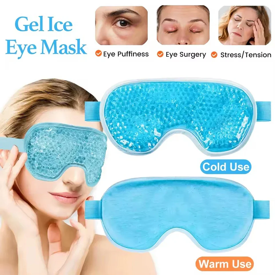 Cold Compress Eye Mask Can Be Reused for Dark Circles Swollen Eyes Relieving Migraines and Eye Fatigue Skincare   JJ3360