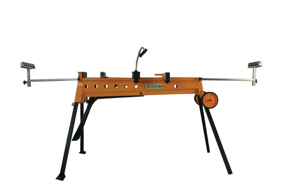 New Portable Multi-functional Aluminum Folding Bench,high Quality Woodworking Sawhorse,miter Saw Stand