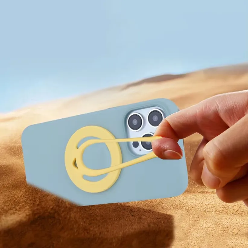 حامل حلقة الهاتف المغناطيسي آيفون 16 15 14 13 12 سامسونج Magsafe اكسسوارات مقبض الهاتف المغناطيسي قبضة البنصر الهاتف