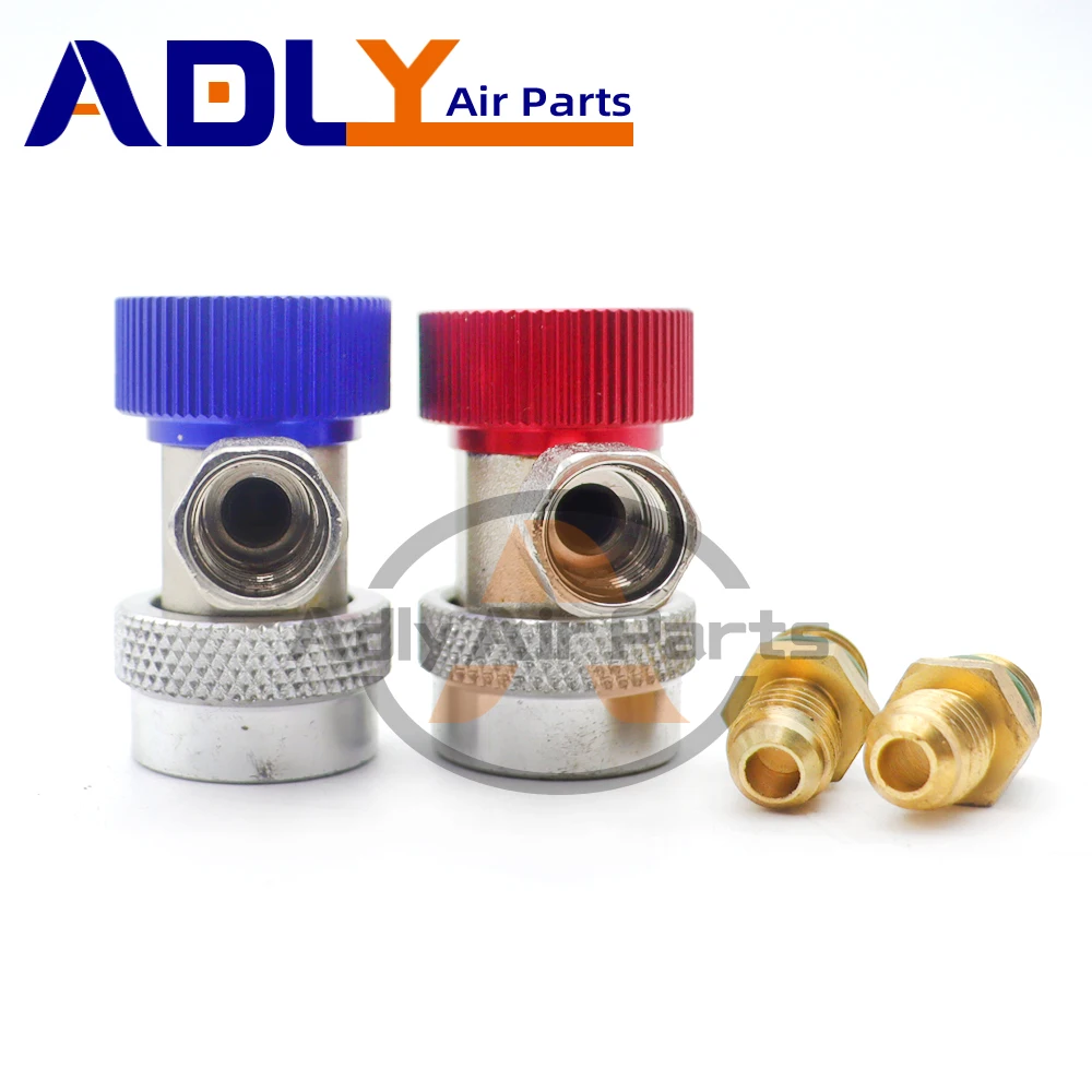 

R134A автомобильный разъем для быстрого соединения, адаптер HL, адаптеры для разъема коллектора, инструмент для удаления, аксессуары для кондиционера