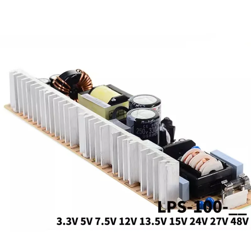 LPS-100 100W MEAN WELL PCB Bare Board Power Supply LPS-100-5 LPS-100-12 LPS-100-24 LPS-100-48 LPS-100-3.3 Compact Narrow Strip