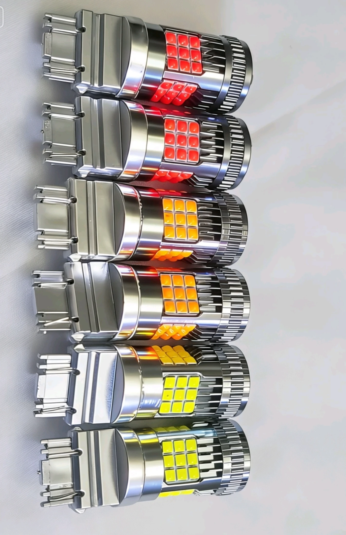 CANBUS 3157 4157 LED Turn Signal Light Bulbs Anti Hyper Flash Amber white red.