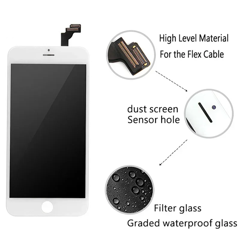 LCD Display for iPhone 5S LCD iPhone Screen Replacement 100% Test High Quality Screen Display iPhone 5S