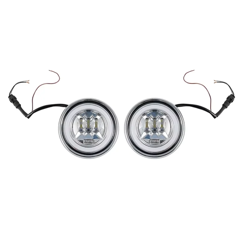 

New Car Led Lights Fog Light With Halo Ring For Mini Cooper /S
