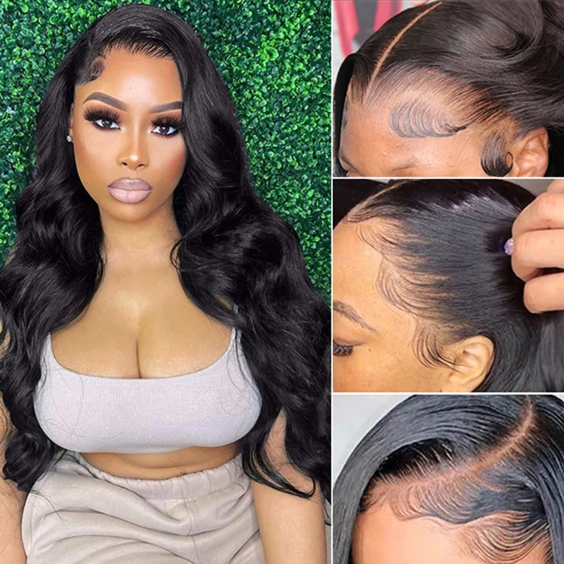 Body Wave 13X4 13x6 HD Lace Front Wig 5x5 HD Lace Closure 360 Full Glueless Wig Brazilian Princess Virgin Front Human Hair Wigs