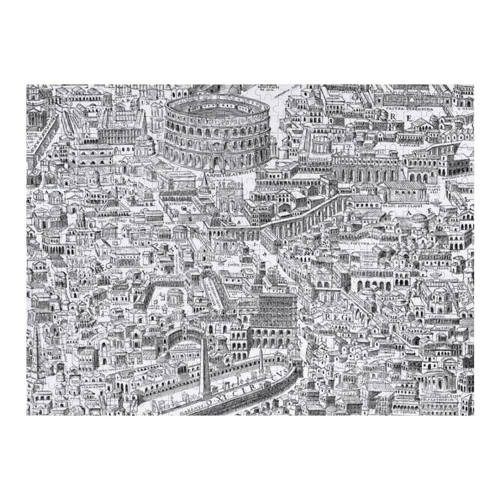 

Ancient Rome Historic Line Drawing Jigsaw Puzzle Custom Jigsaw Scale Motors Wooden Adults Personalized Puzzle