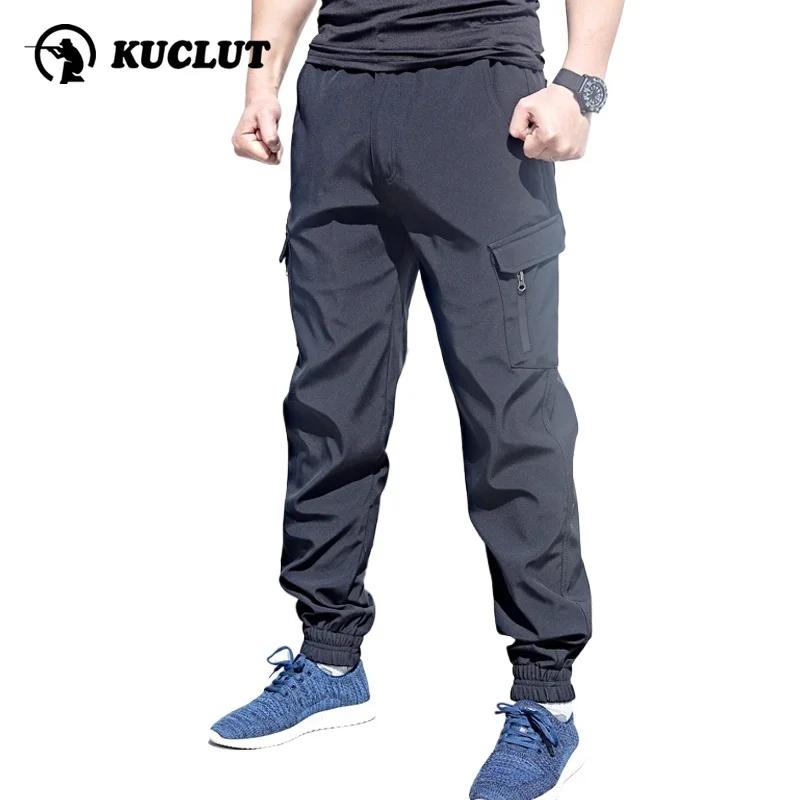 

Tactical Tight Leg Pants Multi Pocket Elastic Breathable Slim Work Pants Outdoor Wear Resistant Sport Training Casual Camo Pant