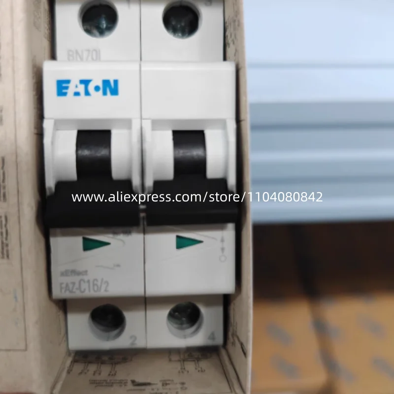 New original EATON high break miniature circuit breaker FAZ-C16/2