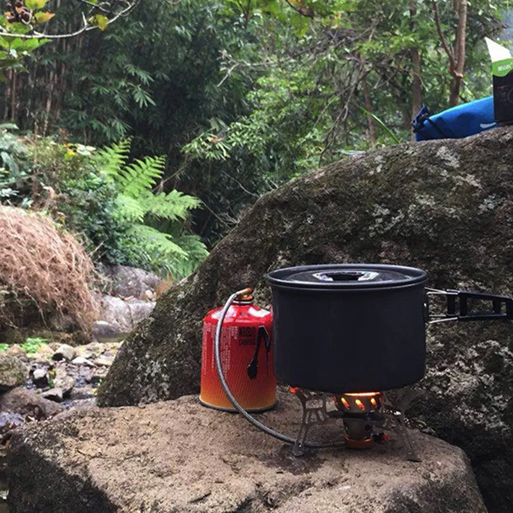 

Набор походной посуды повышенной прочности с антипригарным покрытием: легкий складной котелок для кемпинга, походов, пикников