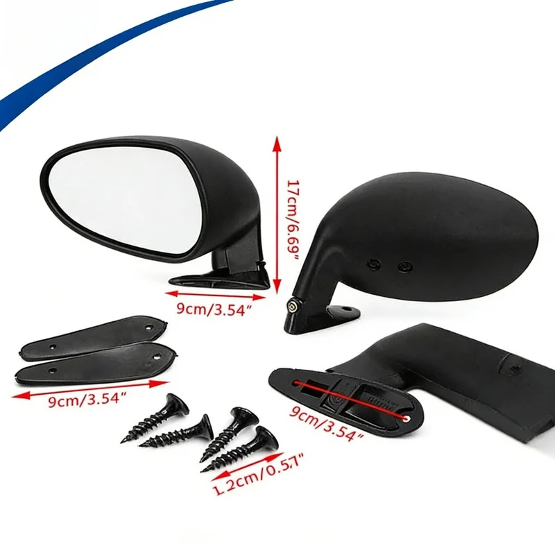 High Quality Universal Retro Rearview Side Mirror For All Cars Reversing Use Auto Replacement Parts