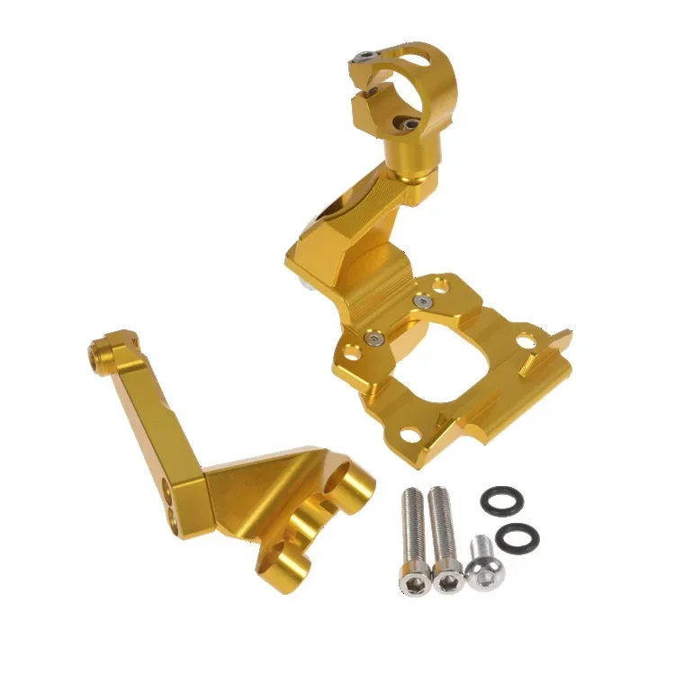 

Z650 Motorcycle Modification Accessories Handlebar Steering Gear Damping Bracket Titanium Size