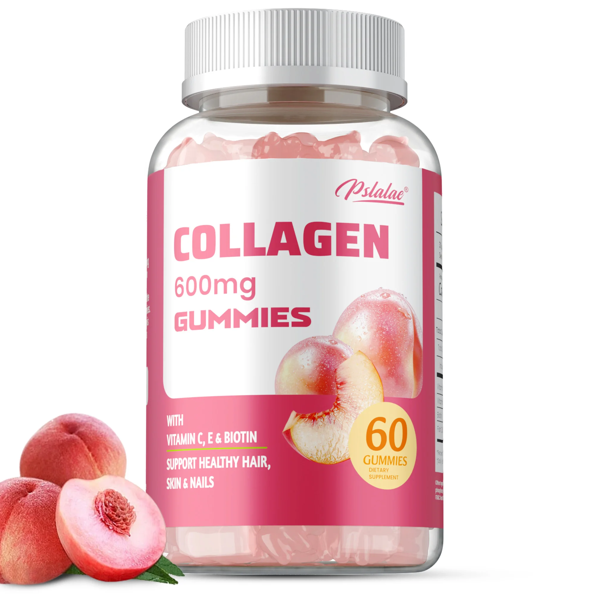 

Коллагеновые жевательные конфеты 600 мг — уменьшают пятна, способствуют производству коллагена, улучшают энергию, поддерживают здоровье волос, кожи и ногтей, без ГМО