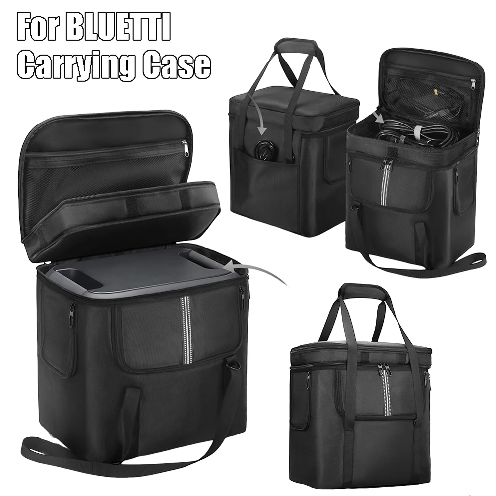 

Carrying Case for BLUETTI Portable Power Station AC180 Bag Travel Carrying Bag Travel Storage Bag with Shoulder Strap & Handle