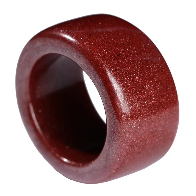 Natural 100% real red Cinnabar jade rings hollow out cloud pattern jewelry band ring jade stones for men jewellery mens rings