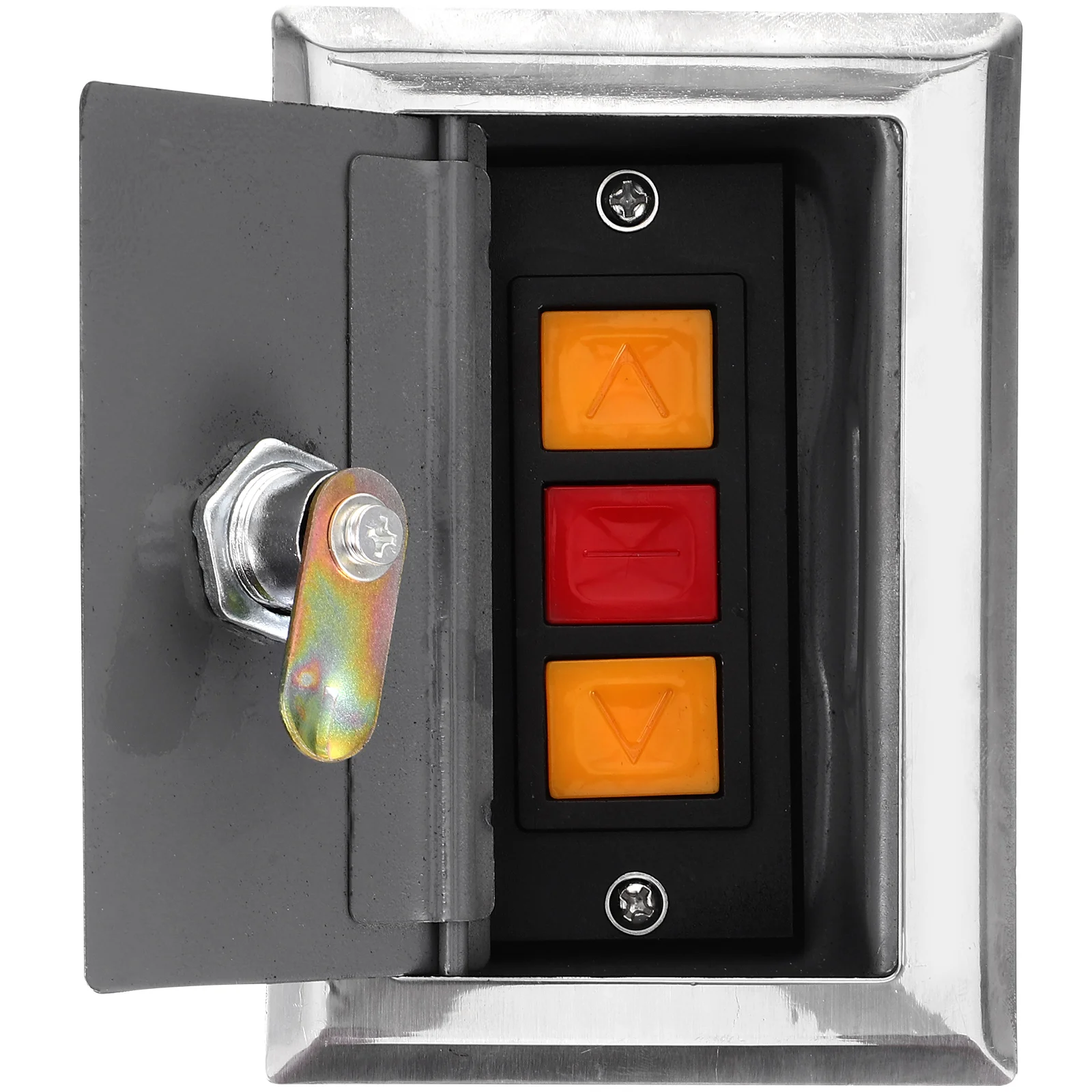 Remote Control Switch Box Manual Push Button Starter for Shutter Door Rolling Gate Garage Door Opener Remote Control Switch Box