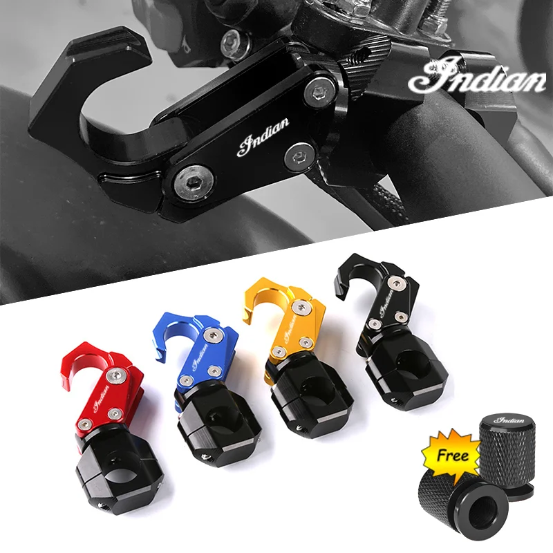 

For Indian FTR 1200 S FTR1200 Carbon / Rally Chief VINTAGE Scout Motorcycle Accessories Helmet Hook Handlebar Storage Hook