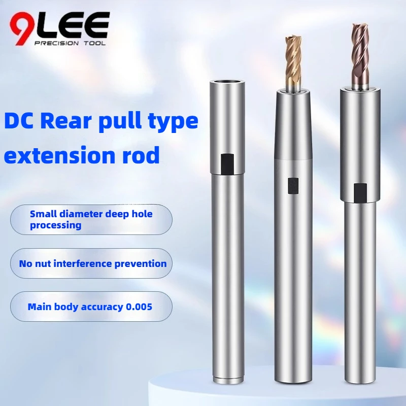 

Pull Back Extension Rod DC6 DC8 Straight Shank Extension Rod Collet Chuck Holder C12 C16 C20 CNC Lathe Deep Hole Processing