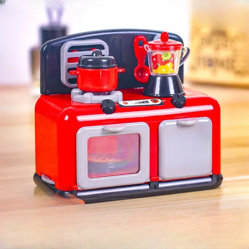 

Simulation Small Stove Small Oven Toy with Sound and Light Cooker