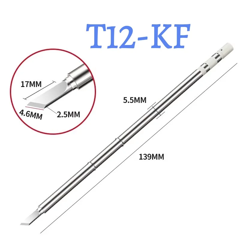 T12 Soldering Iron Tips T12-K KF KU KR ILS J02 BC3 D24/16 B2 BL Internal Heating Type Soldering Stations Kits Welding Tools