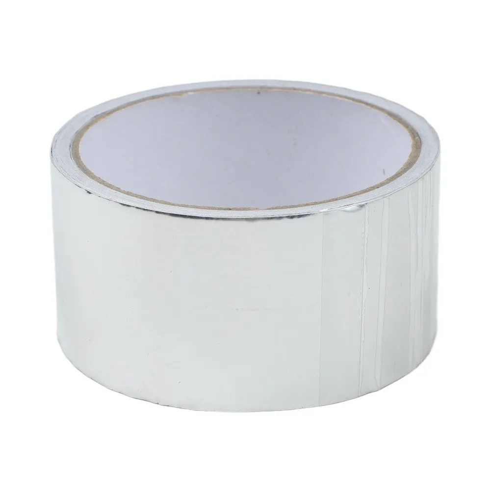 Silver Aluminum Foil Tape Aluminum Tape Kitchen Stove Tape Moisture for proof Protection for Easy To Trim Fit Seamless Finish