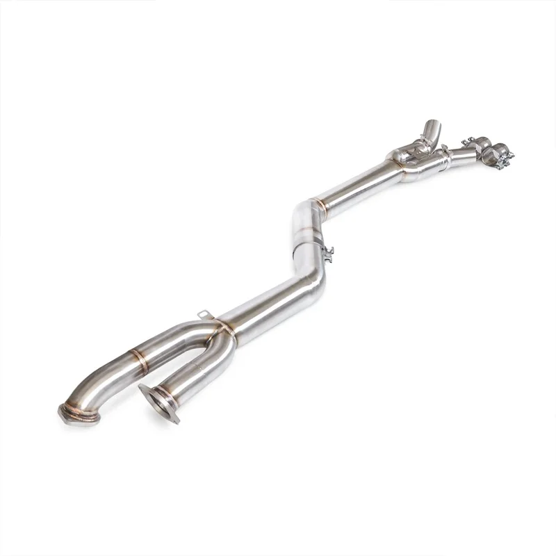High-performance Middle Muffler M2 G87 S55 3.0T 2021-2023 Stainless Exhaust Pipe with Resonator