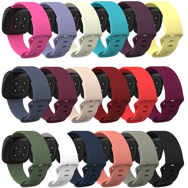 Colorful Bracelet Wrist Strap For Fitbit Versa 4 Watch Band Soft Strap Correa for Fit bit Sense2 Versa 3 Watchbands Accessories