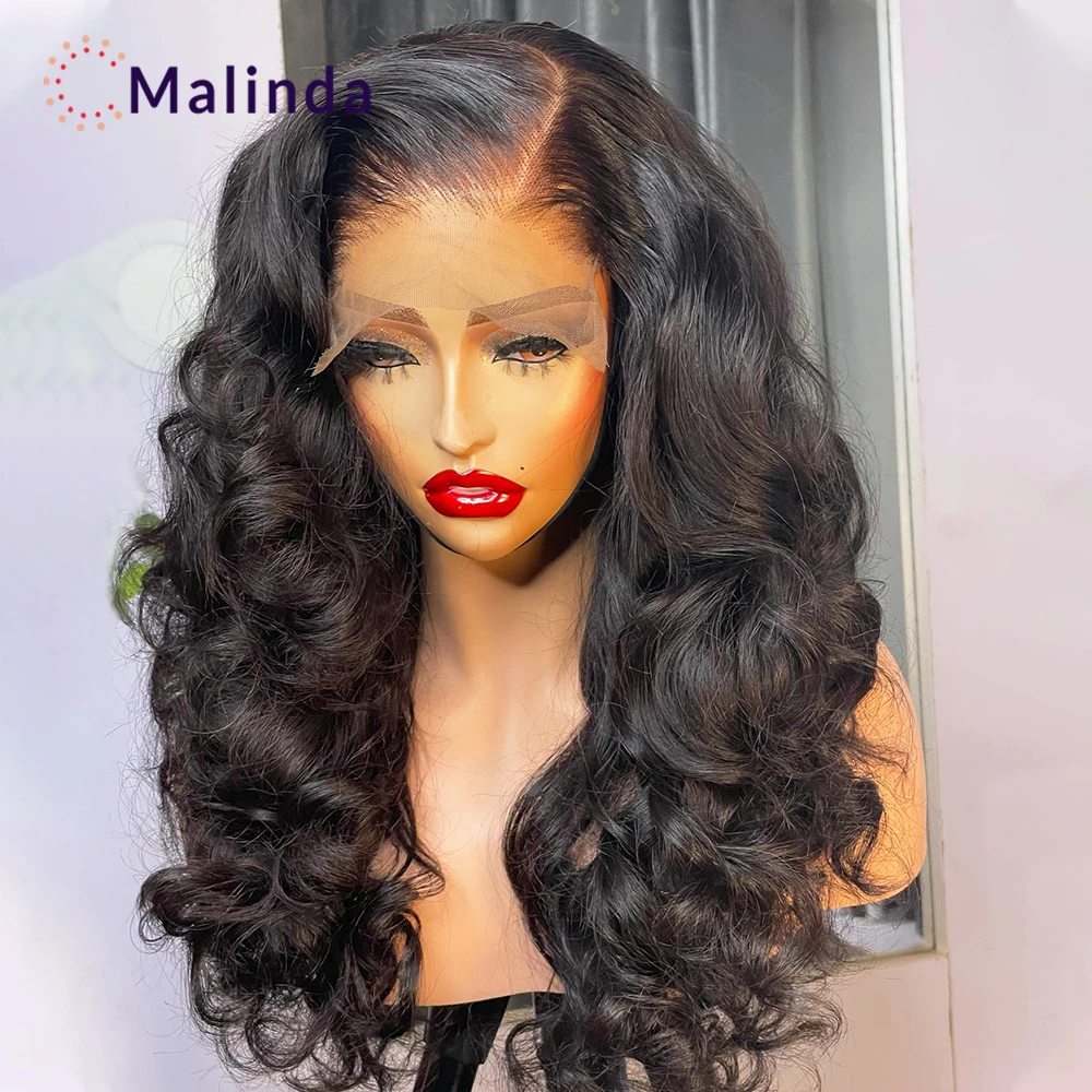 

Brazilian 13x4 Wear and Go Glueless 250% Density Loose Deep Wave Lace Front Human Hair Wigs Transparent Lace Frontal Wigs