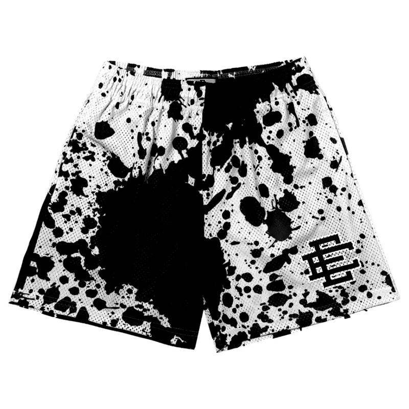 Shorts de malha casual masculino e feminino, moletom clássico, treino de ginástica, Fitness, verão, novo, Ee