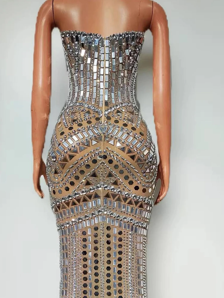 Wysokiej jakości seksowna sukienka z cekinami na gorąco 2025 Nowa moda niestandardowa odzież damska