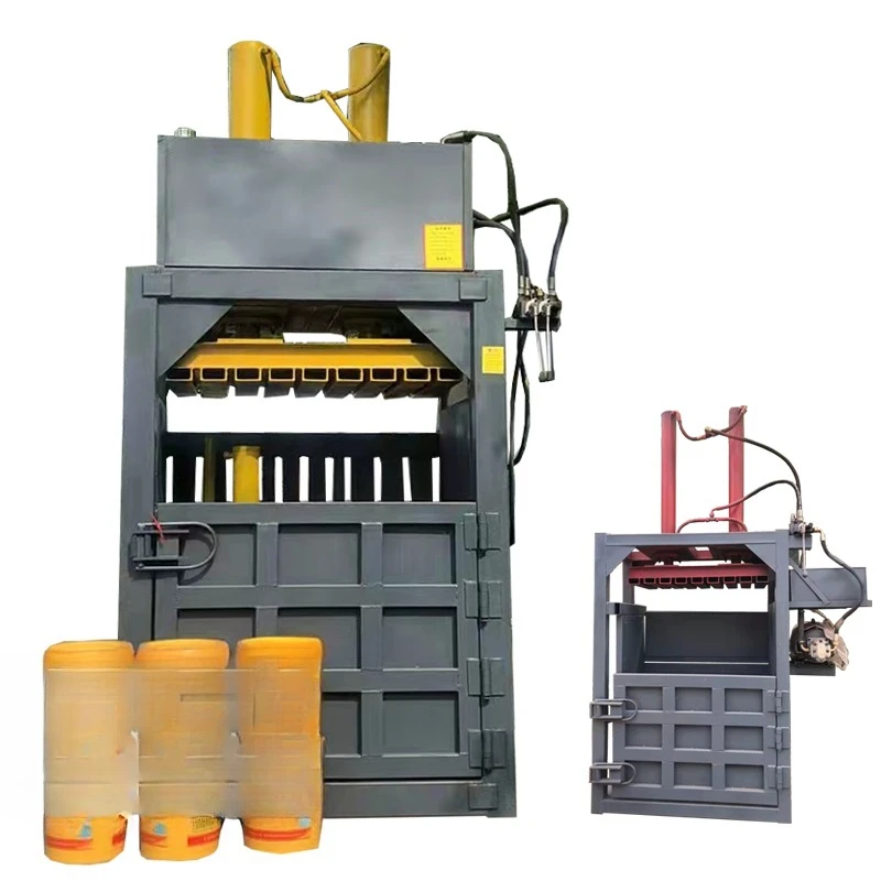 

Automatic hydraulic waste baler garment cardboard baler