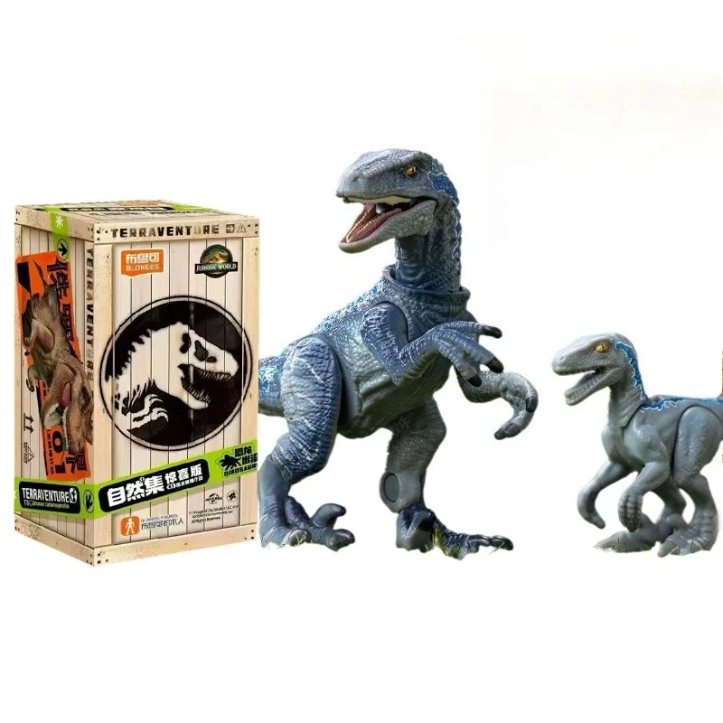 Nouveau Blokees série naturelle dinosaure jurassique blocs de construction figurine à collectionner cadeau
