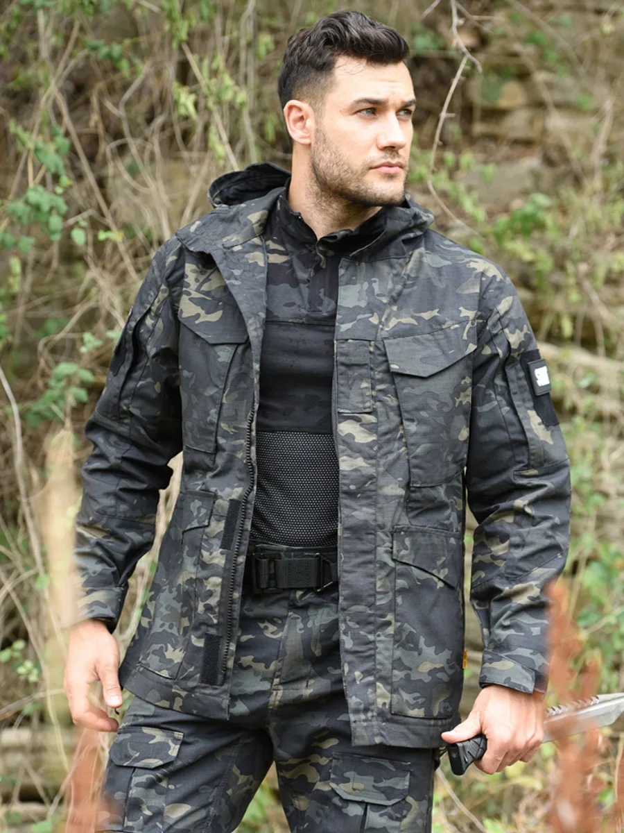 Archon tactical jacket M65 medium and long American windbreaker male special forces military fan jacket spring and autumn