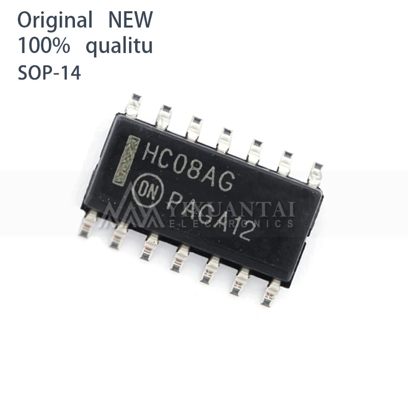 

10PCS/LOT New original MC74HC08ADR2G MC74HC08AD MC74HC08 74HC08 SOP-14 SOIC-14 spot hot sale