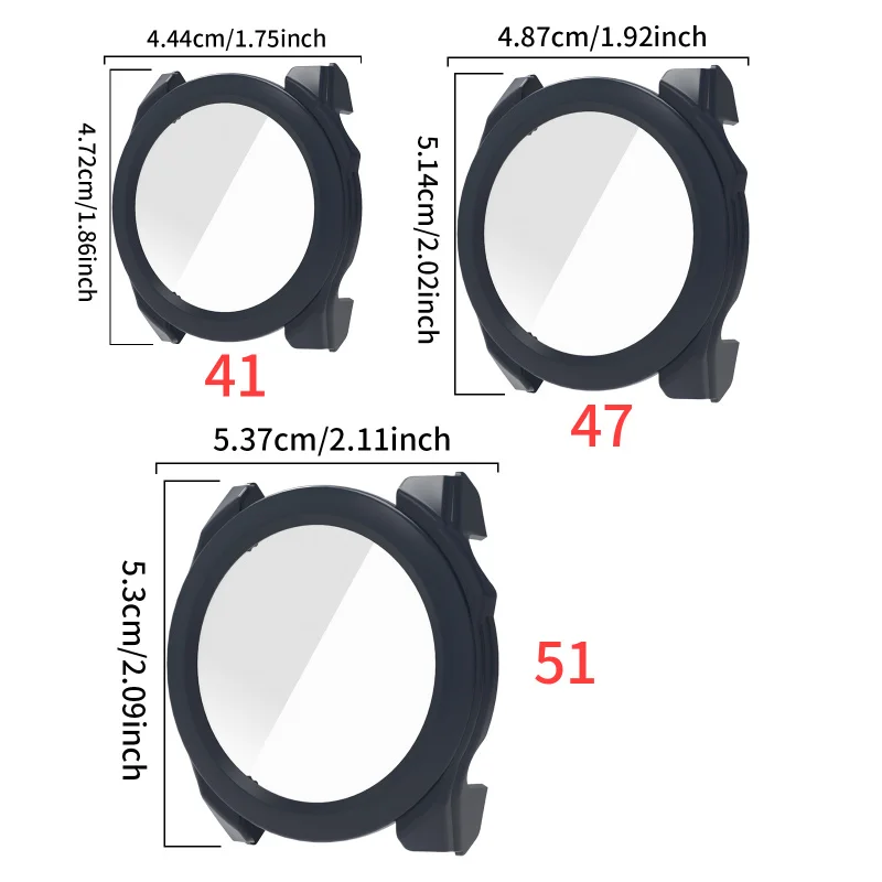 BUSKOZ Soft TPU Case for Garmin Fenix 8 Smartwatch Screen Coverage Scratch & Fingerprint Resistant Anti-Slip for Men Women