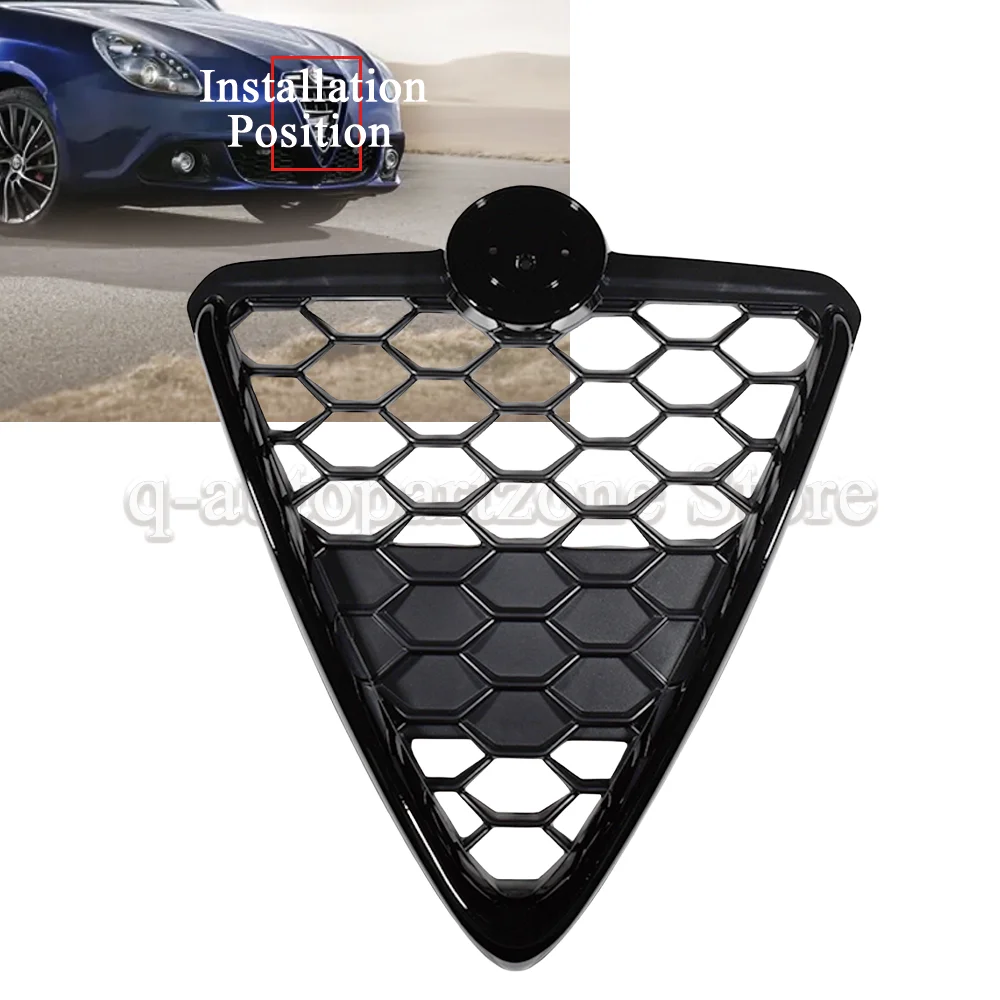 Voorbumper Grille Shield Honingraat Mesh Grill Racing Luchtinlaat RADIATOR GRILL Voor Alfa Romeo GIULIETTA 156112051   2010 2016