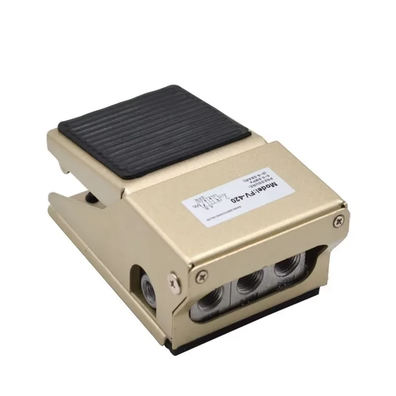 

Pneumatic Foot Pedal Valve Cylnder Control 4F210-08L Switch FV320 Reversing 420 4F210-08L Ttwo Position Five Links