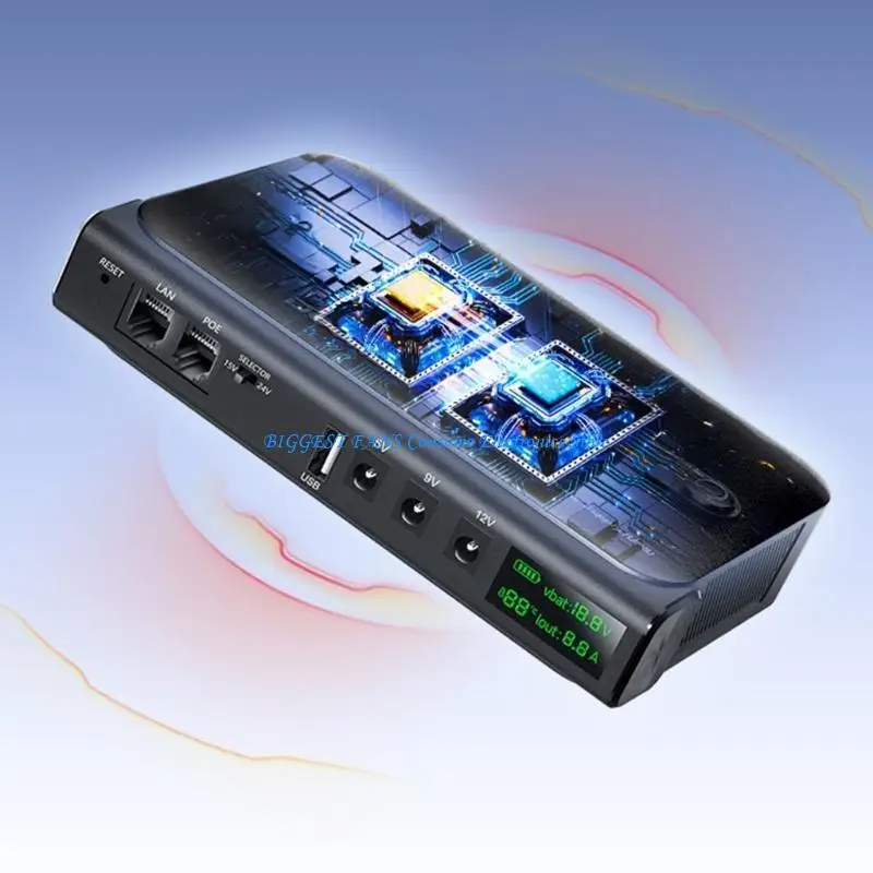 Overload Protections 36W Power Supply Unit Digital Readout for Routers Camera