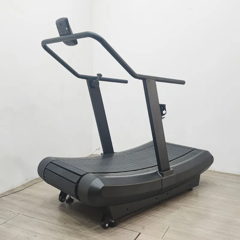 High Quality Commercial Curved Treadmill Custom Logo Professional Manual Commercial Curved Treadmill for Gym & Commercial Use