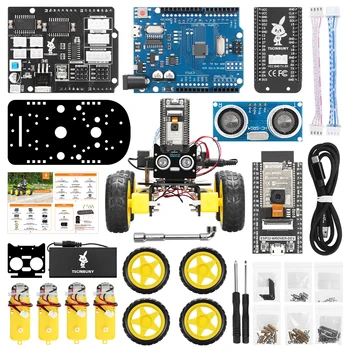 ESP 32 Smart Robot Kits with Codes for Arduino Programmable ESP32 Camera Best Selling Educational Robotics Complete Automation Kit