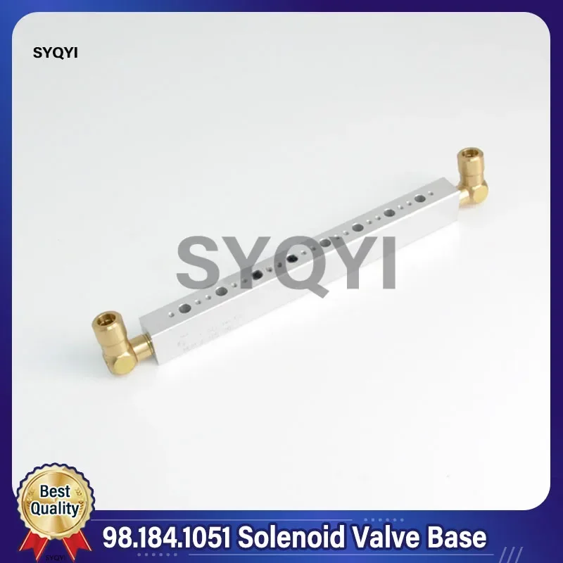 98.184.1051 Solenoid Valve Base For Heidelberg SM102 Machine Parts 00.580.3903