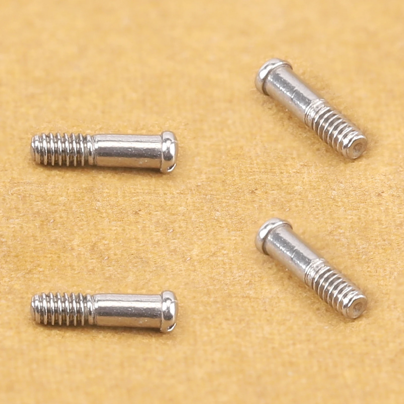 LOCKFIT Replacement Stainless Steel Round-Slotted Screws 1.8*1.4*5.4mm for RayBan RB4226, RB4174, RB4098, RB4198, RB4101 Frame