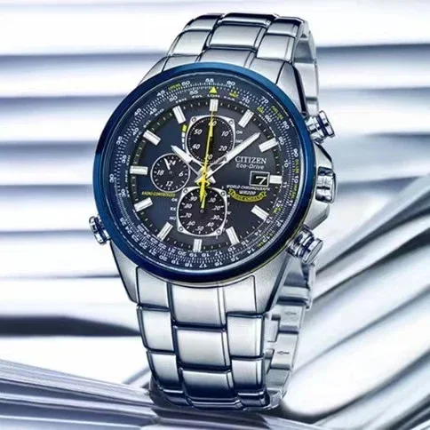 Montre à Quartz Blue Angel I Generation pour Homme, Veilleuse Radio, Sky Eagle, Blue Angel Light, Massage Cinétique