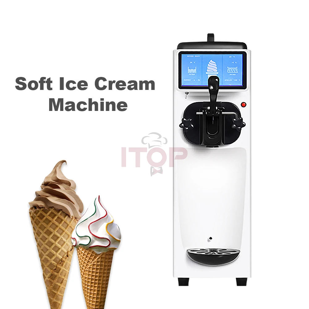 أفضل بيع سعر المصنع آلة الآيس كريم المتنقلة صانعي الآيس كريم عالية الجودة 12-18L/H صانع الآيس كريم الناعم