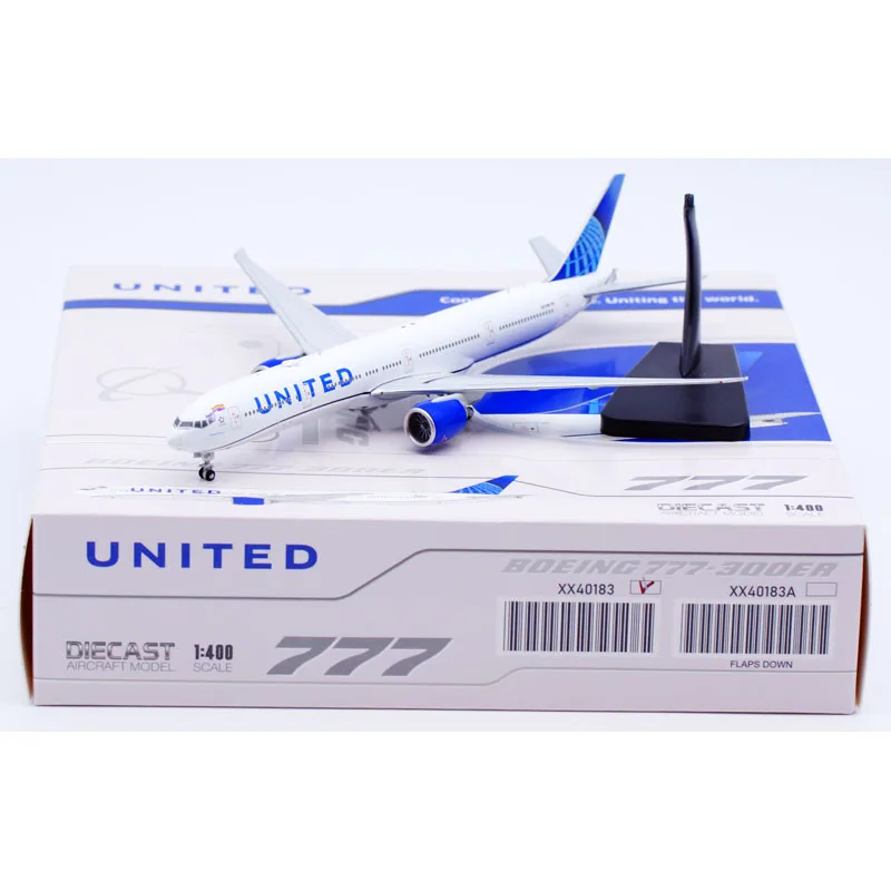 XX40183 Alloy Collectible Plane Gift JC Wings 1:400 United Airlines StarAlliance Boeing B777-300ER Diecast Aircraft Model N2749U