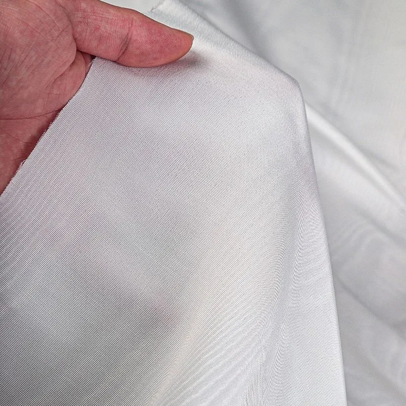 50x140CM Water Ripple Patterned Fabric Gradient Grain Reflective Texture Cloth DIY Brushed Silhouette Jacket Material