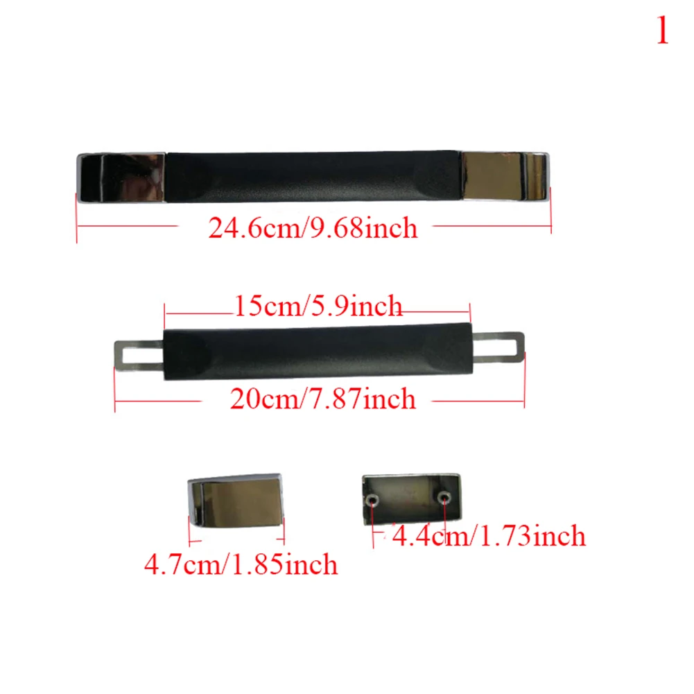 Durable Luggage Handle Trolley Handle Bag Handle Travel Handle Grip Suitcase Handle Universal Black Replacement Bag Accessories