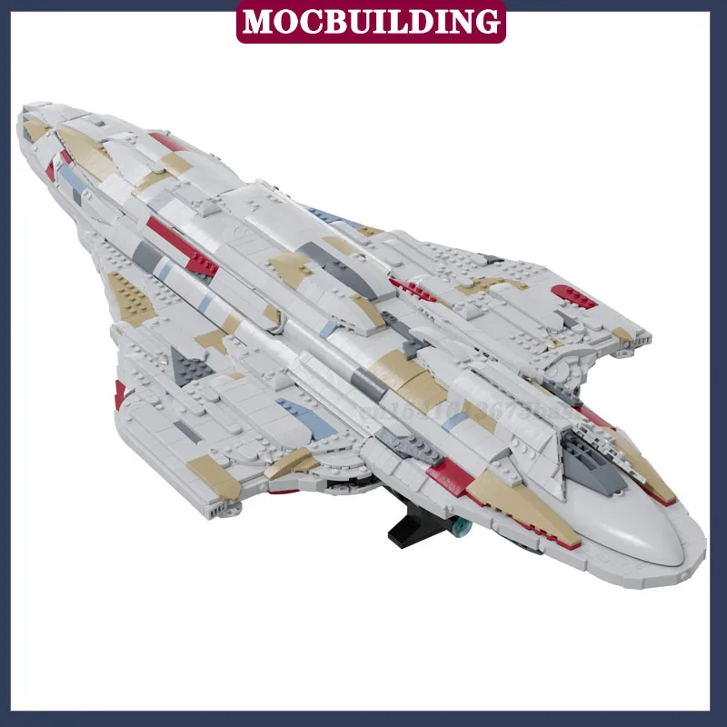 MC80 Star Cruiser Model Building Block Assembly Liberty Type Fighter MOC Collection Toy Gift