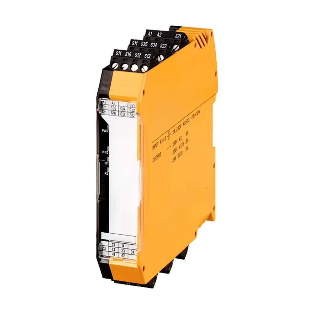 Electronic Safety Relay Two Channel  24V~230VAC/DC   3NO+1NC UL CUL TUV Certified