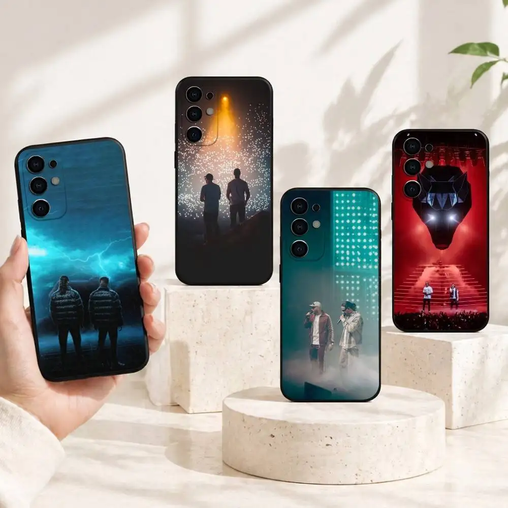 Famous French Rap Duo D-Djadja Dinaz Phone Case For Samsung S25,S24,S21,S22,S23,S30,Ultra,S20,Plus,Fe,Soft Silicone Black Cover